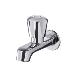 Wall Mount Chrome Vessel Faucet - Bed