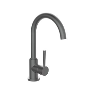 Contemporary Faucet Bar, Black Stainless