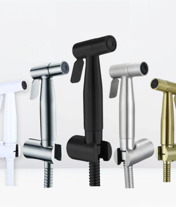 304 Stainless Steel Muslim Shower Set Premium Quality – 6 Colors