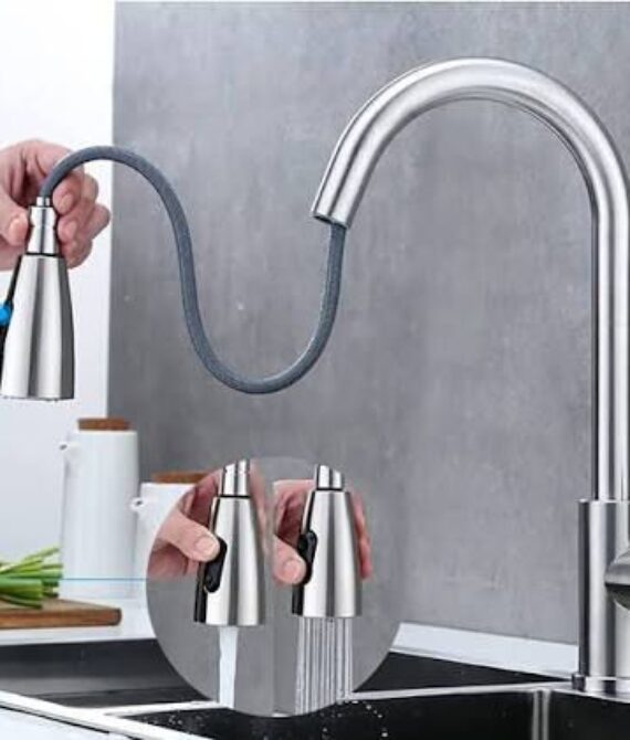 Premium SS304 Pull-Out Kitchen Faucet (Matte )