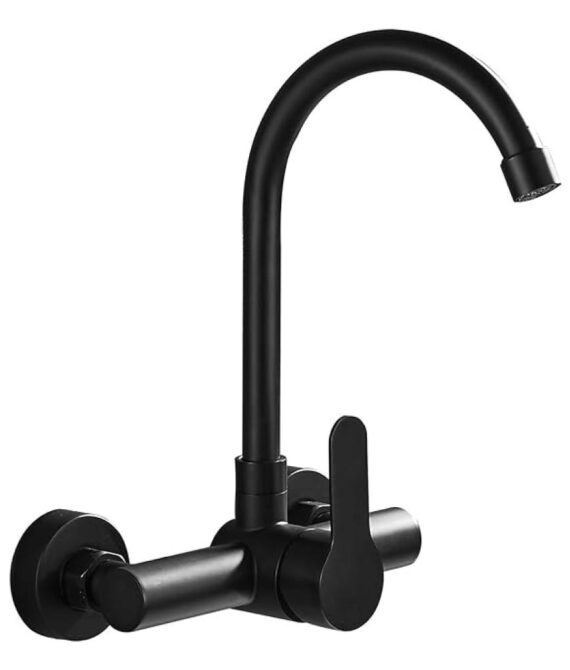 * SS304 Kitchen Sink Mixer – Matte Finish / Matte Black