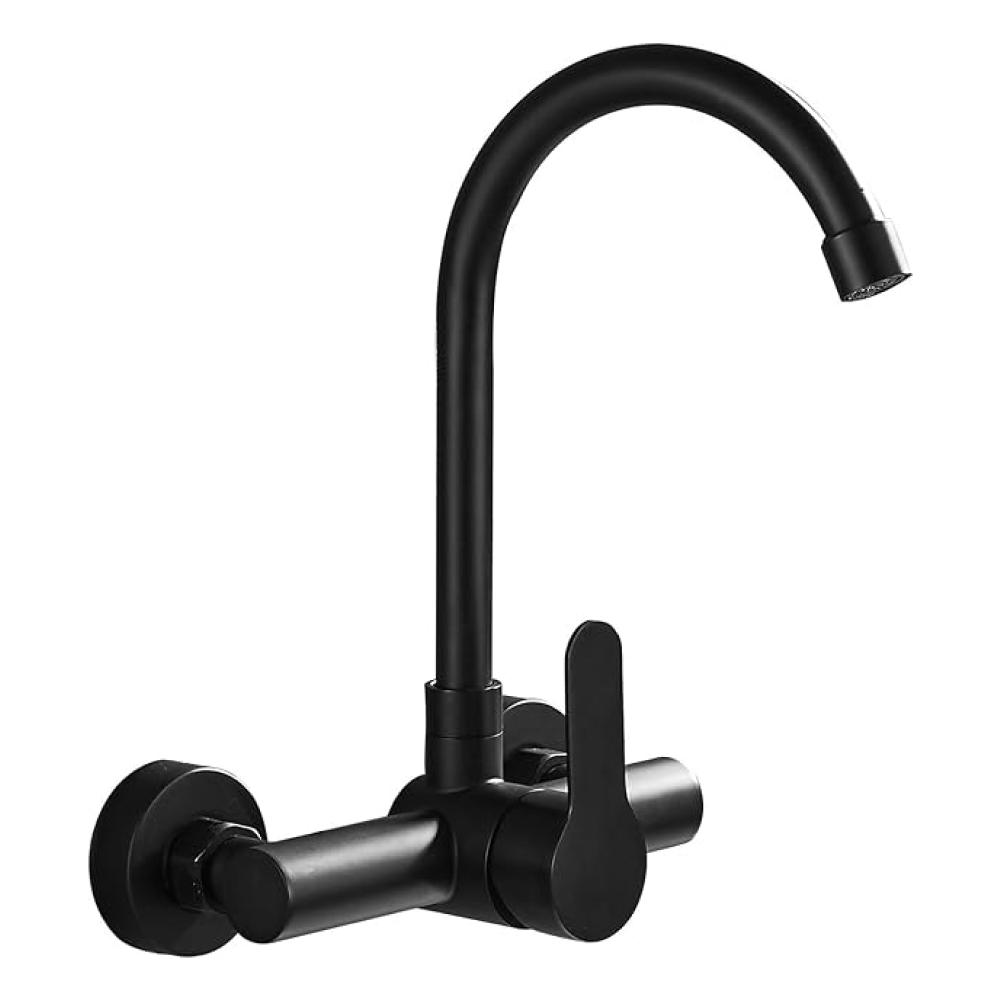 * SS304 Kitchen Sink Mixer – Matte Finish / Matte Black