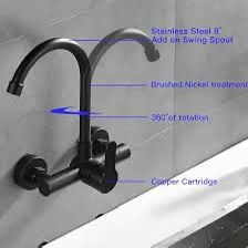 * SS304 Kitchen Sink Mixer – Matte Finish / Matte Black - Image 5