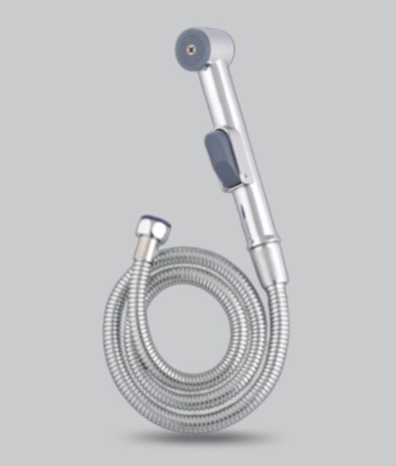 TSS Splash Chrome Plated Toilet Shower with Pipe