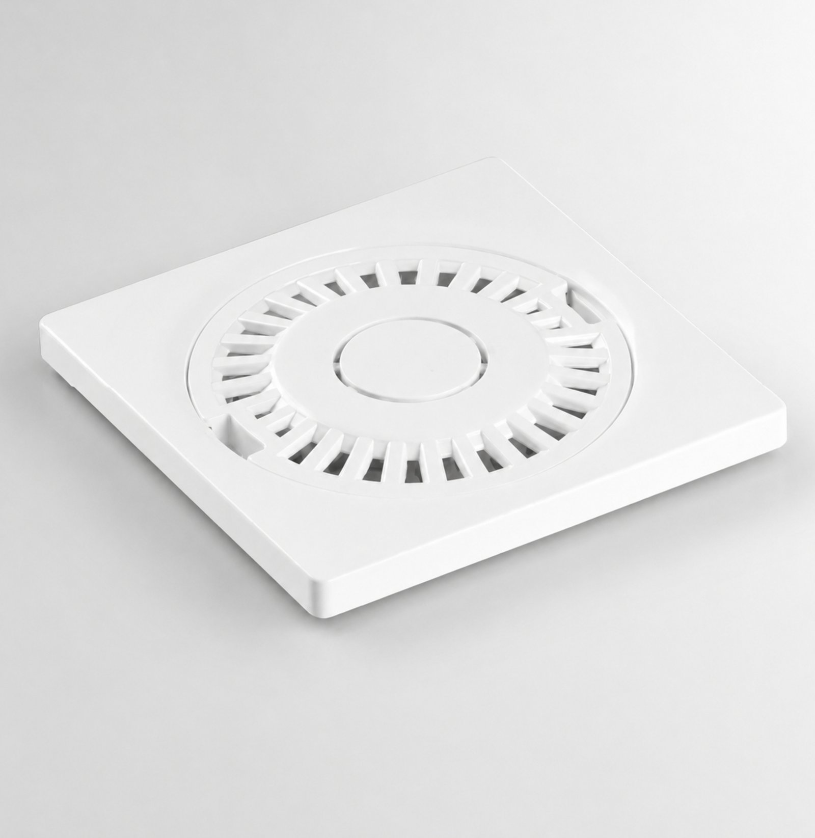Splash F1 Floor Waste 6x6 – White