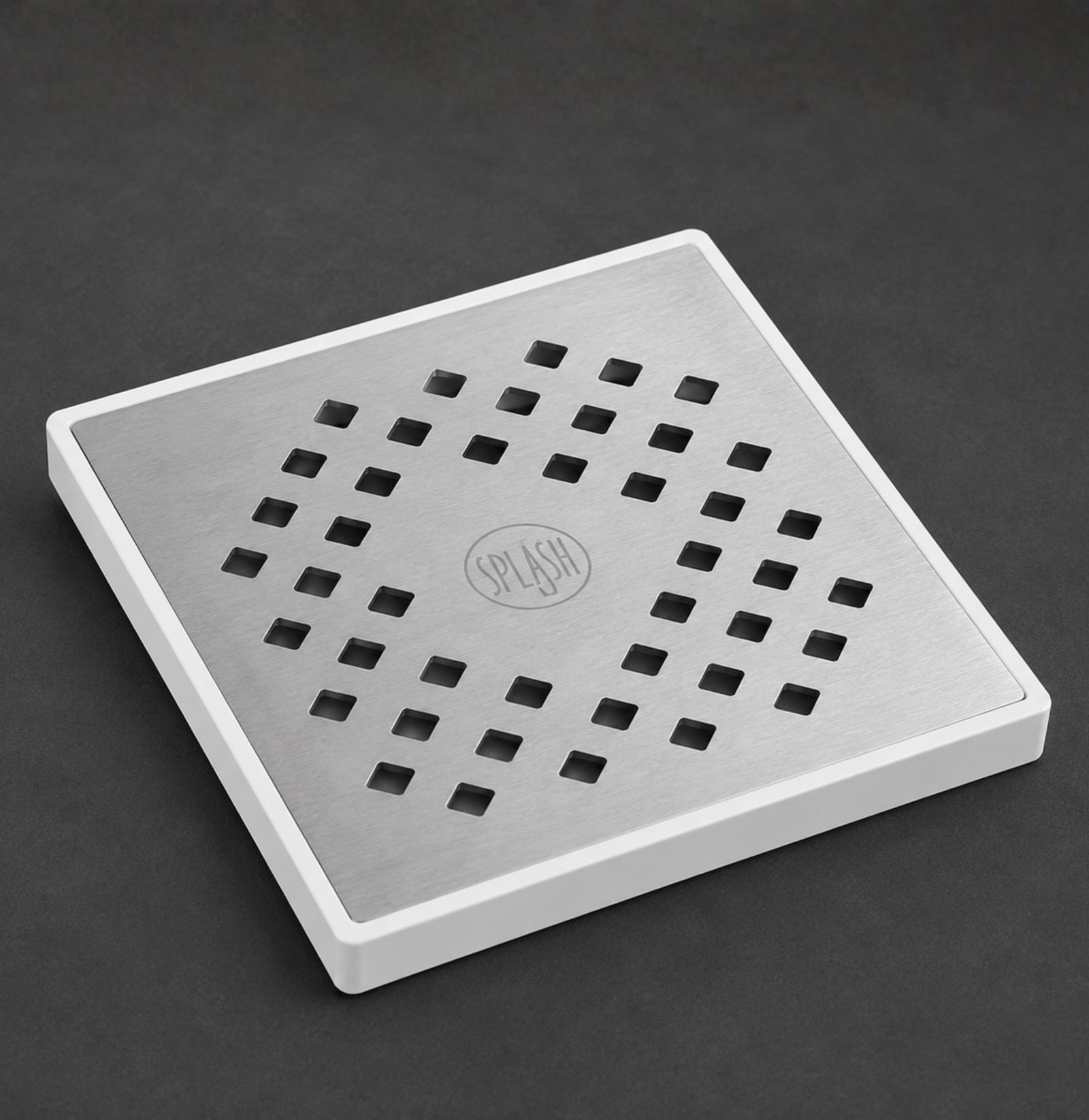 Splash F4 Floor Waste 6x6 – Stainless Steel