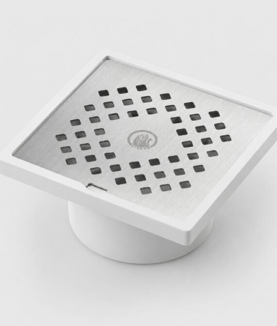 Splash F5 Floor Waste 6×6 – Stainless Steel