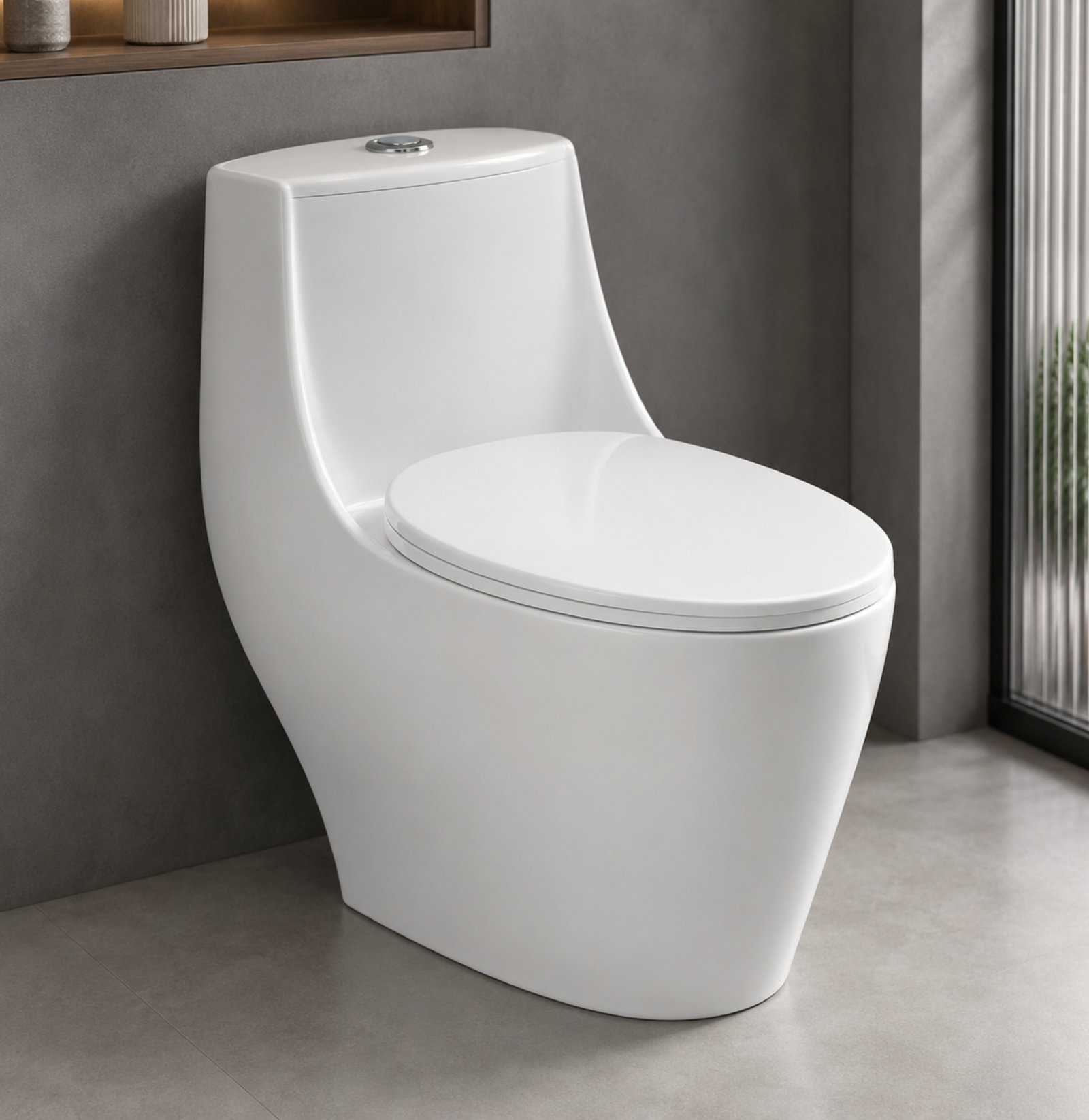 Belro BL-002 One Piece Siphonic Toilet - Image 2
