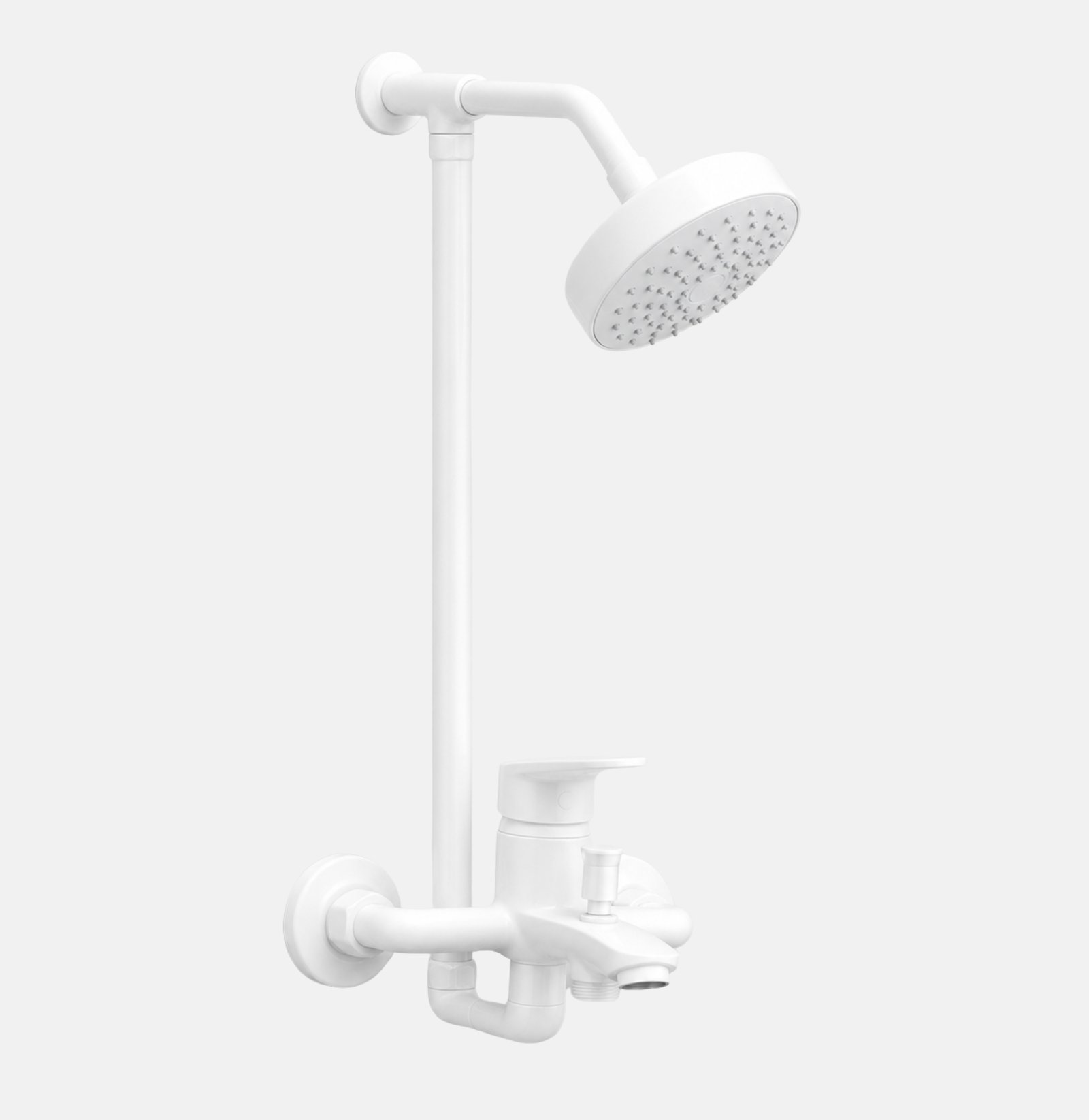 3 Star Pure Complete Bathroom Set 8-Pcs – White Finish - Image 2