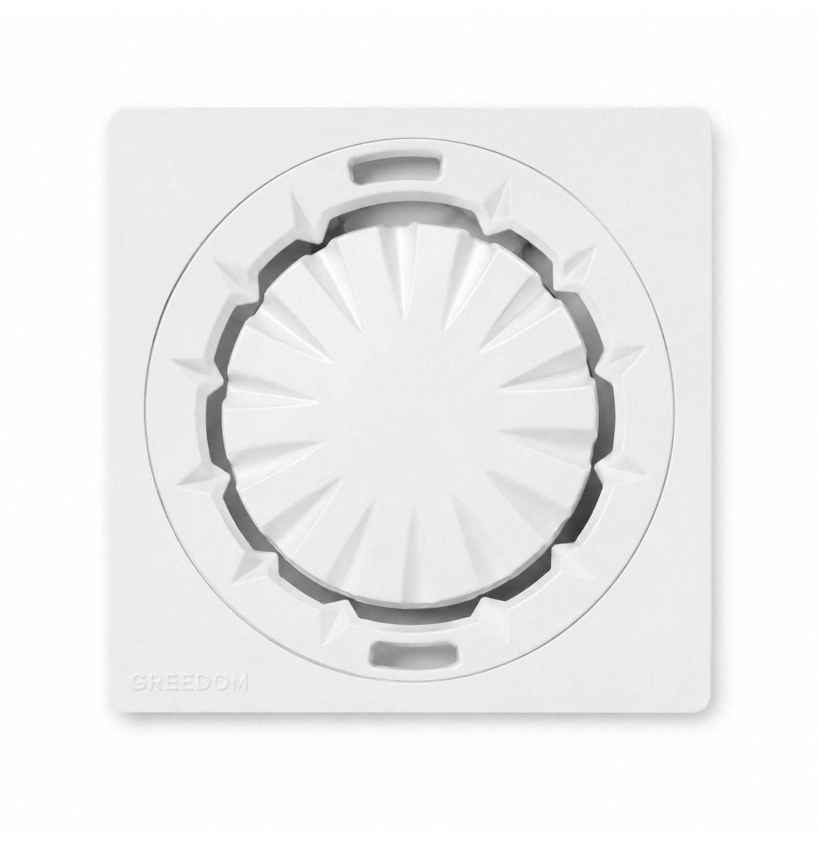 Splash F2 Floor Waste 6x6 – White - Image 2