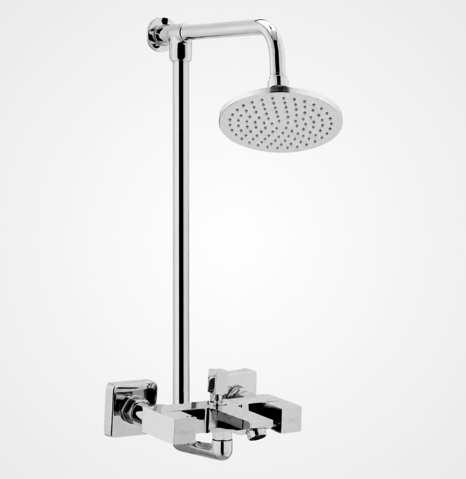 3 Star QUAD Chrome Complete Bathroom Set – 8 Pieces - Image 2