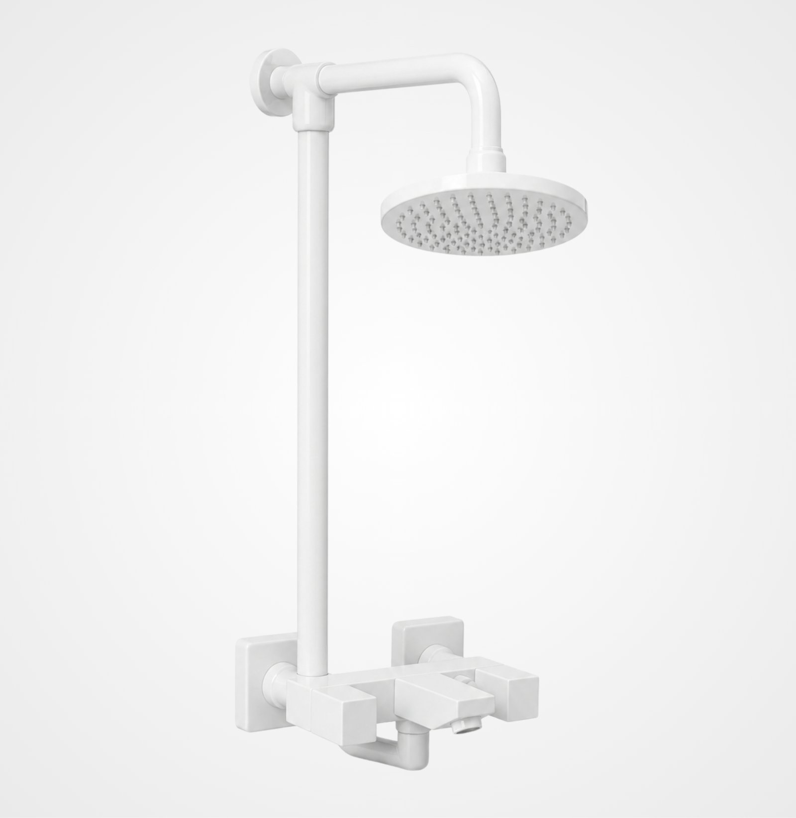 3 Star QUAD White Complete Bathroom Set – 8 Pieces - Image 2