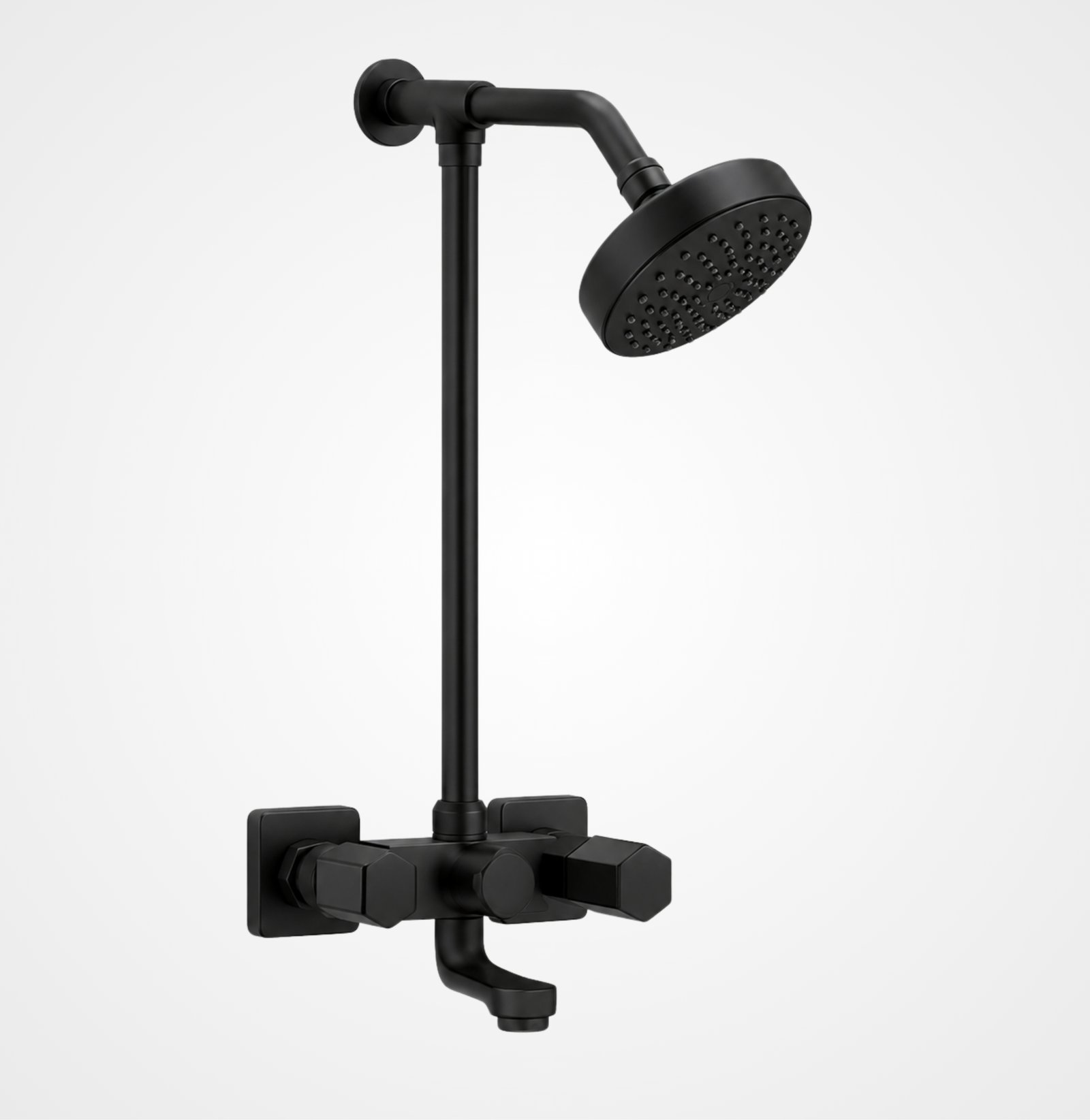 3 Star BUDGET Black Complete Bathroom Set – 8 Pieces - Image 2