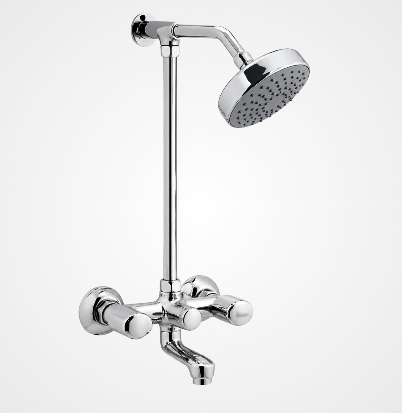 3 Star Standard Standard Chrome Complete Bathroom Set – 8 Pcs - Image 2