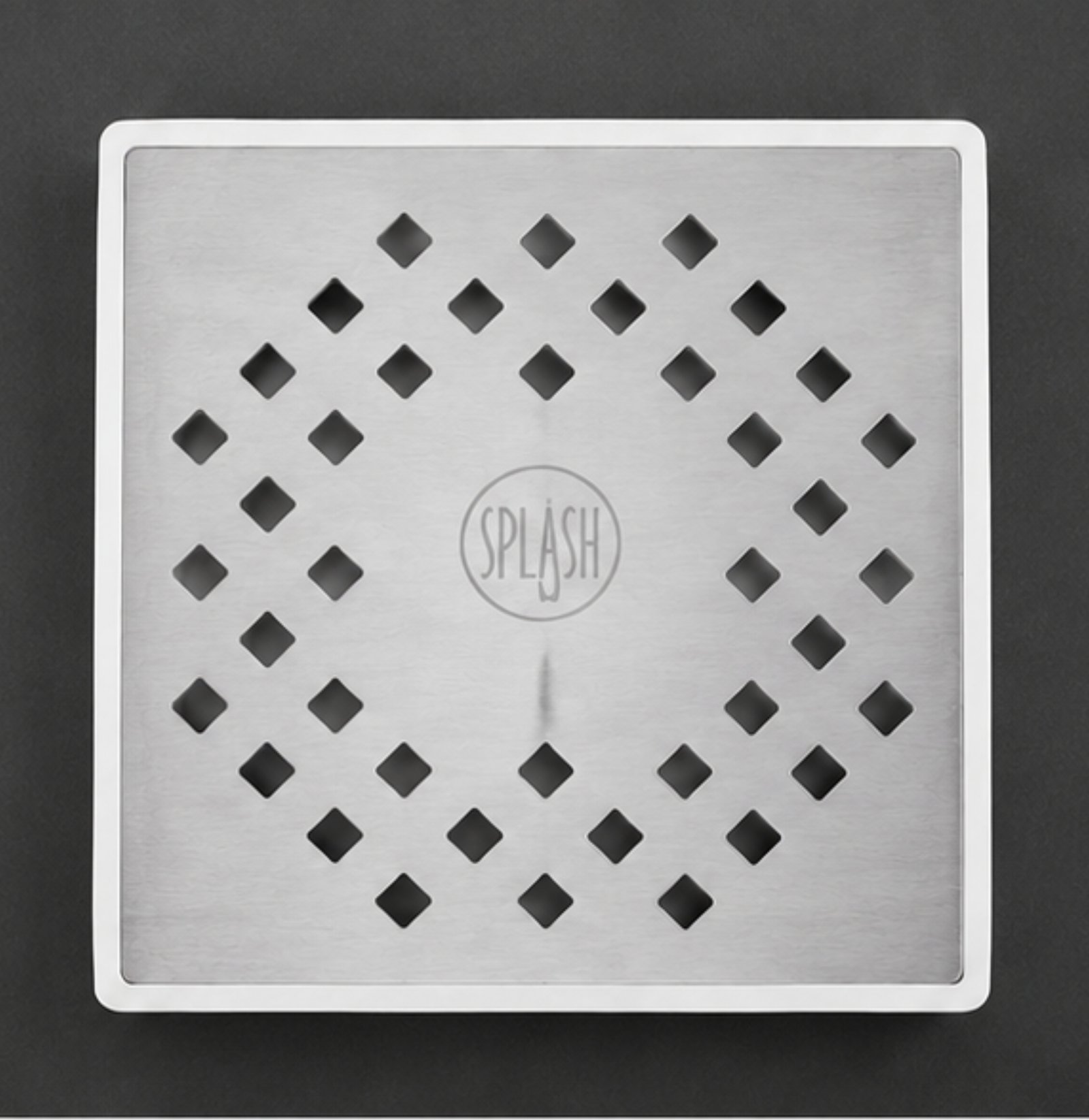 Splash F4 Floor Waste 6x6 – Stainless Steel - Image 2