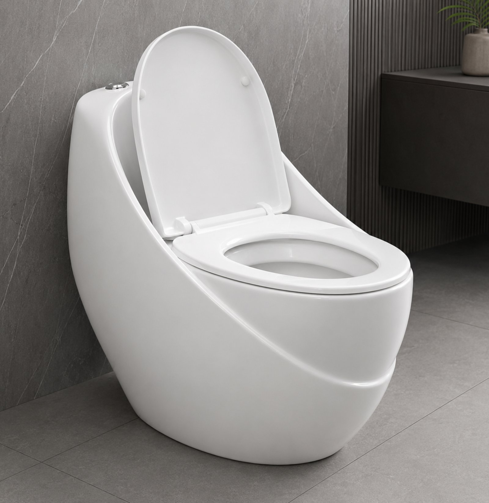 Belro BL-001 One Piece Siphonic Toilet - Image 3