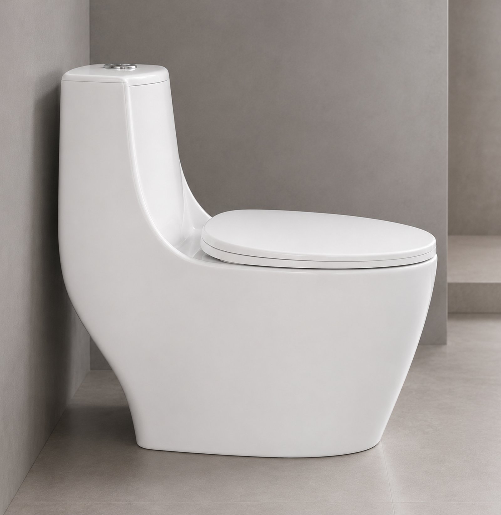 Belro BL-002 One Piece Siphonic Toilet - Image 3