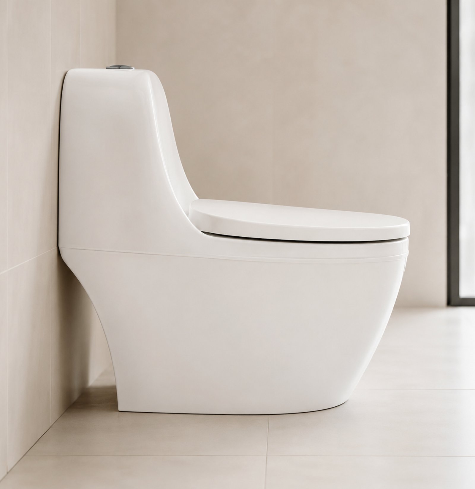 Belro BL-0012 One Piece Siphonic Toilet - Image 3