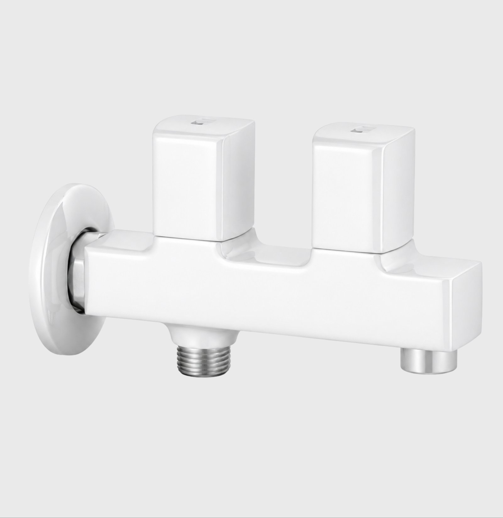 3 Star Elegance Complete Bathroom Set 8-Pcs – White Finish - Image 3
