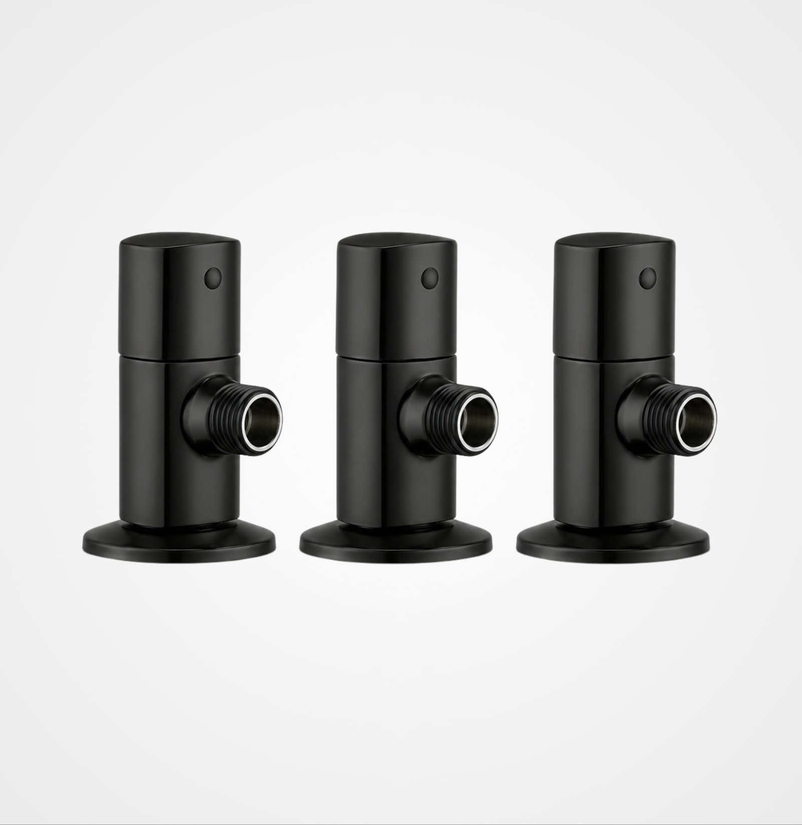 3 Star Elegance Complete Bathroom Set 8-Pcs – Black Finish - Image 3