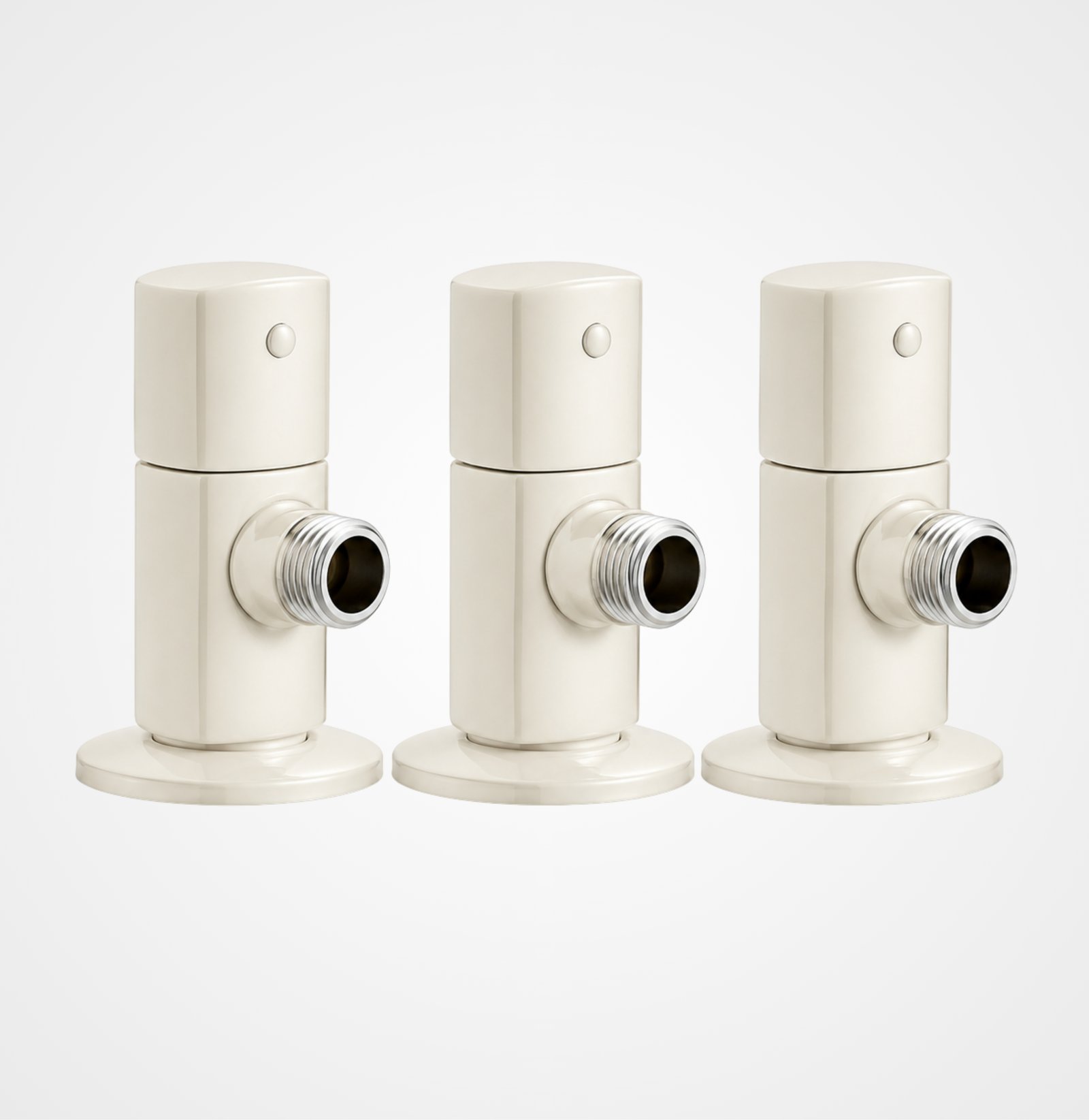 3 Star Elegance Complete Bathroom Set 8-Pcs – Off White Finish - Image 3