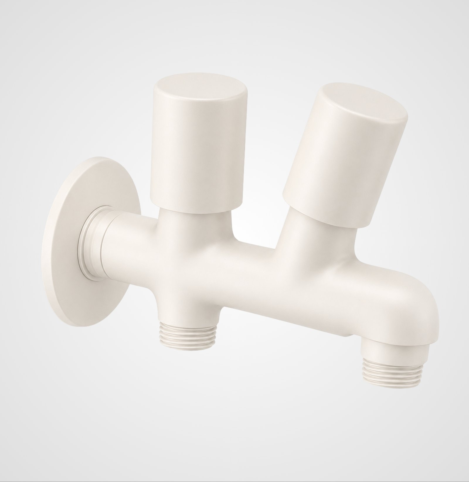 3 Star Aquana Complete Bathroom Set 8-Pcs – Off White Finish - Image 4