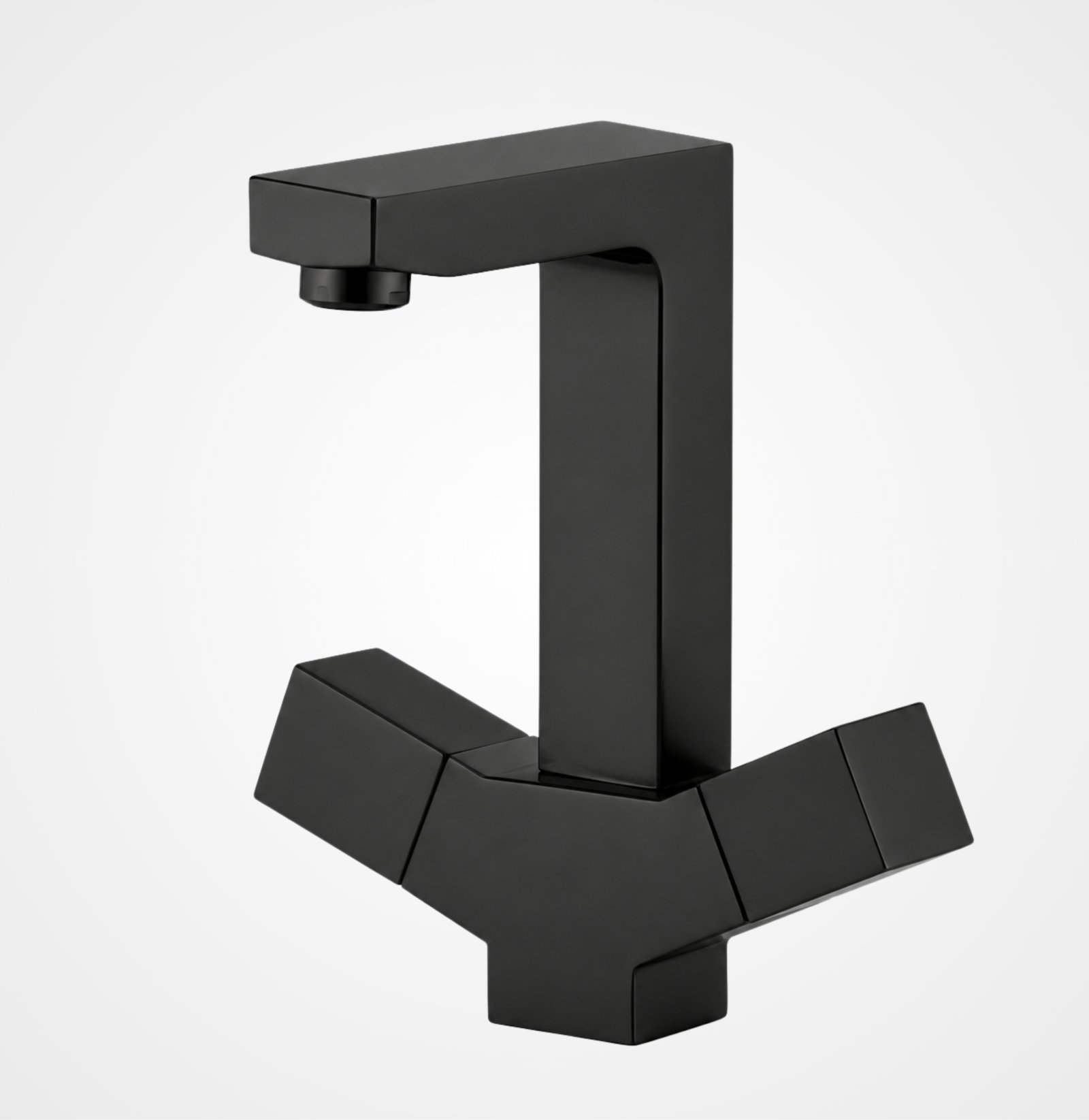 3 Star QUAD Black Complete Bathroom Set – 8 Pieces - Image 4