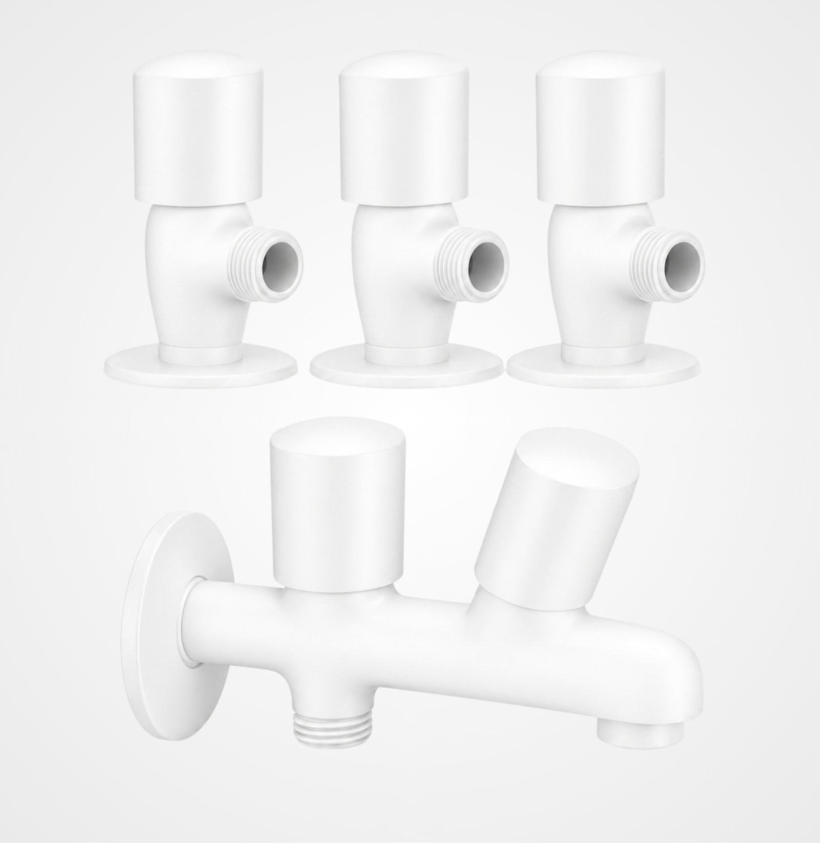 3 Star Standard White Complete Bathroom Set – 8 Pcs - Image 4