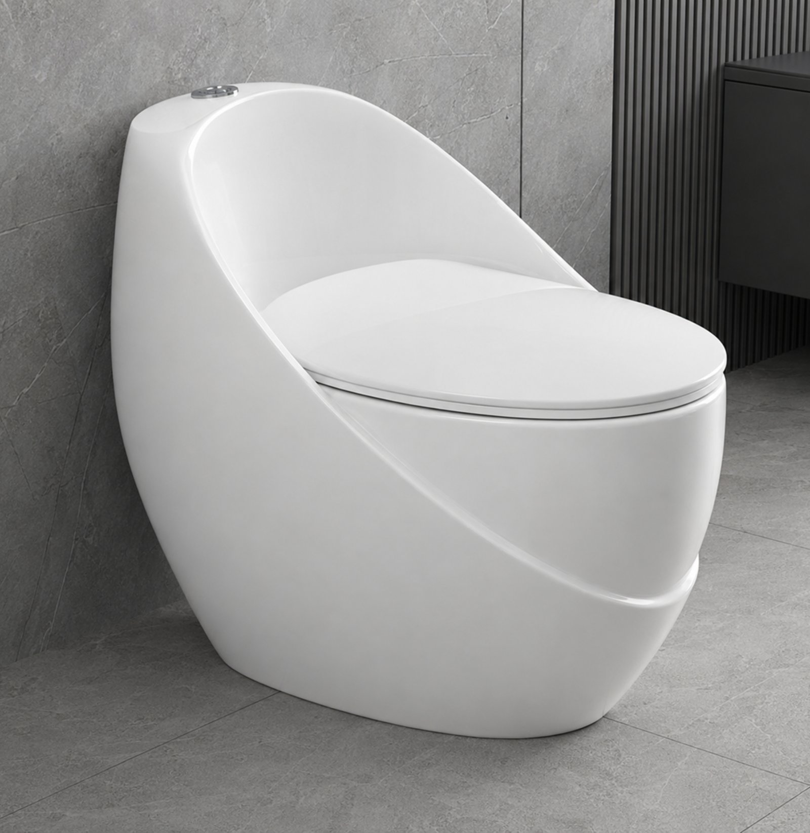 Belro BL-001 One Piece Siphonic Toilet - Image 4