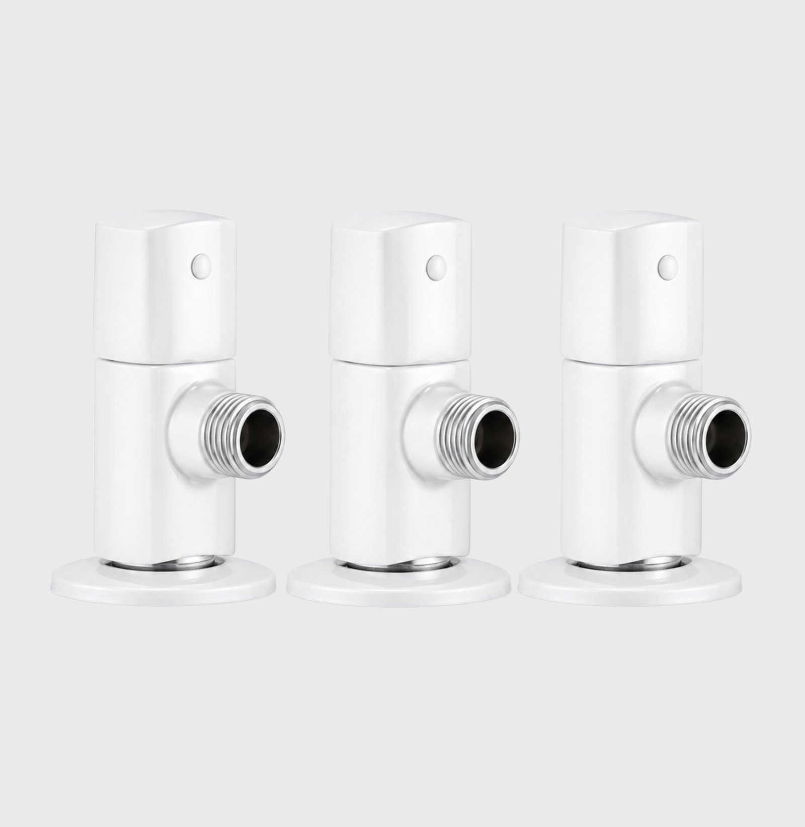 3 Star Elegance Complete Bathroom Set 8-Pcs – White Finish - Image 5