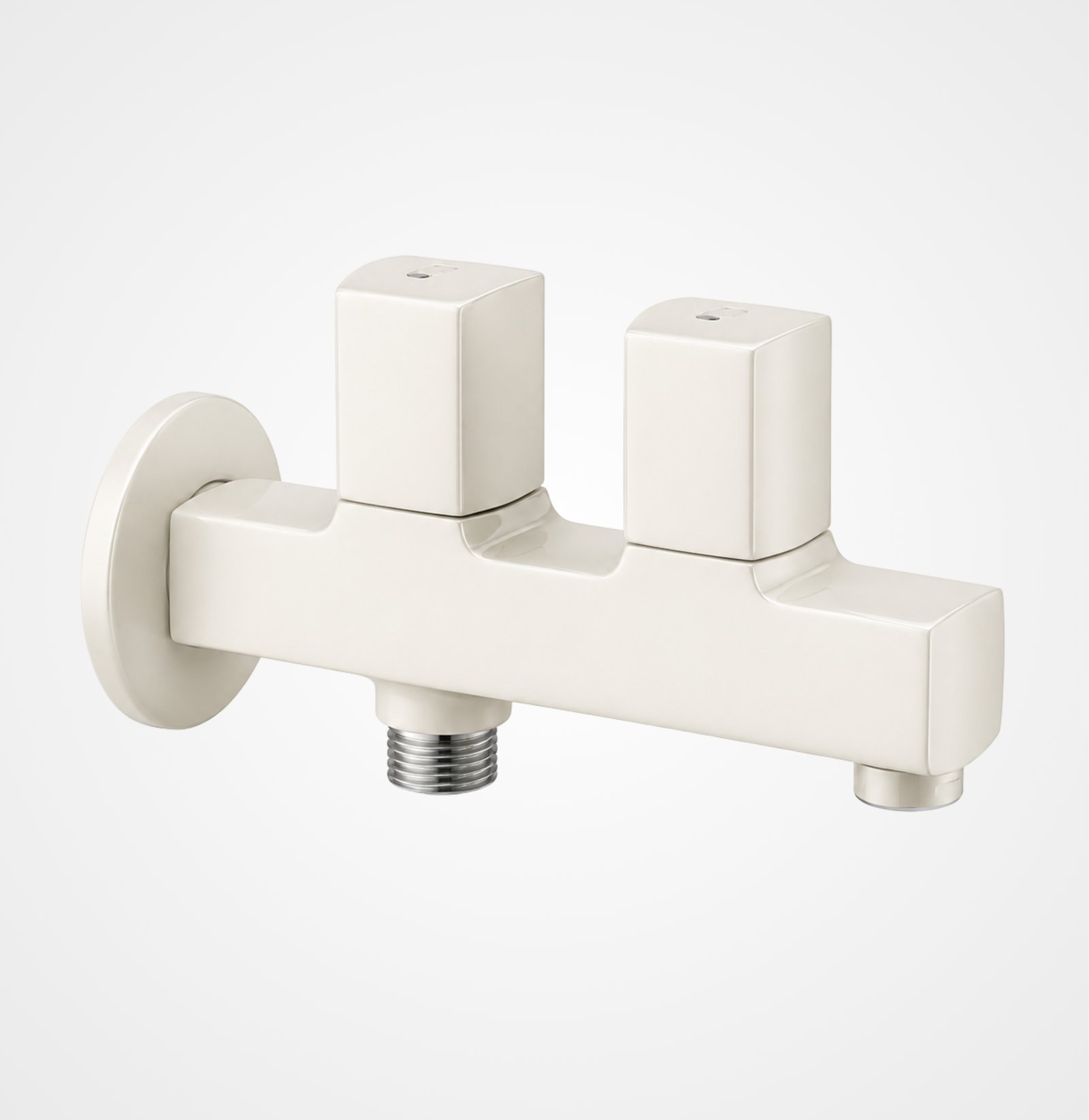 3 Star Elegance Complete Bathroom Set 8-Pcs – Off White Finish - Image 5