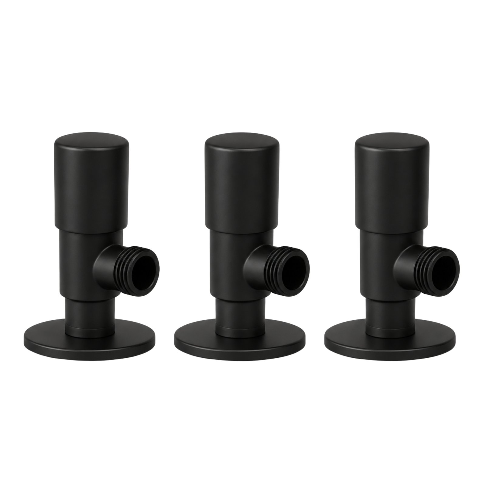 3 Star Pure Complete Bathroom Set 8-Pcs – Black Finish - Image 5