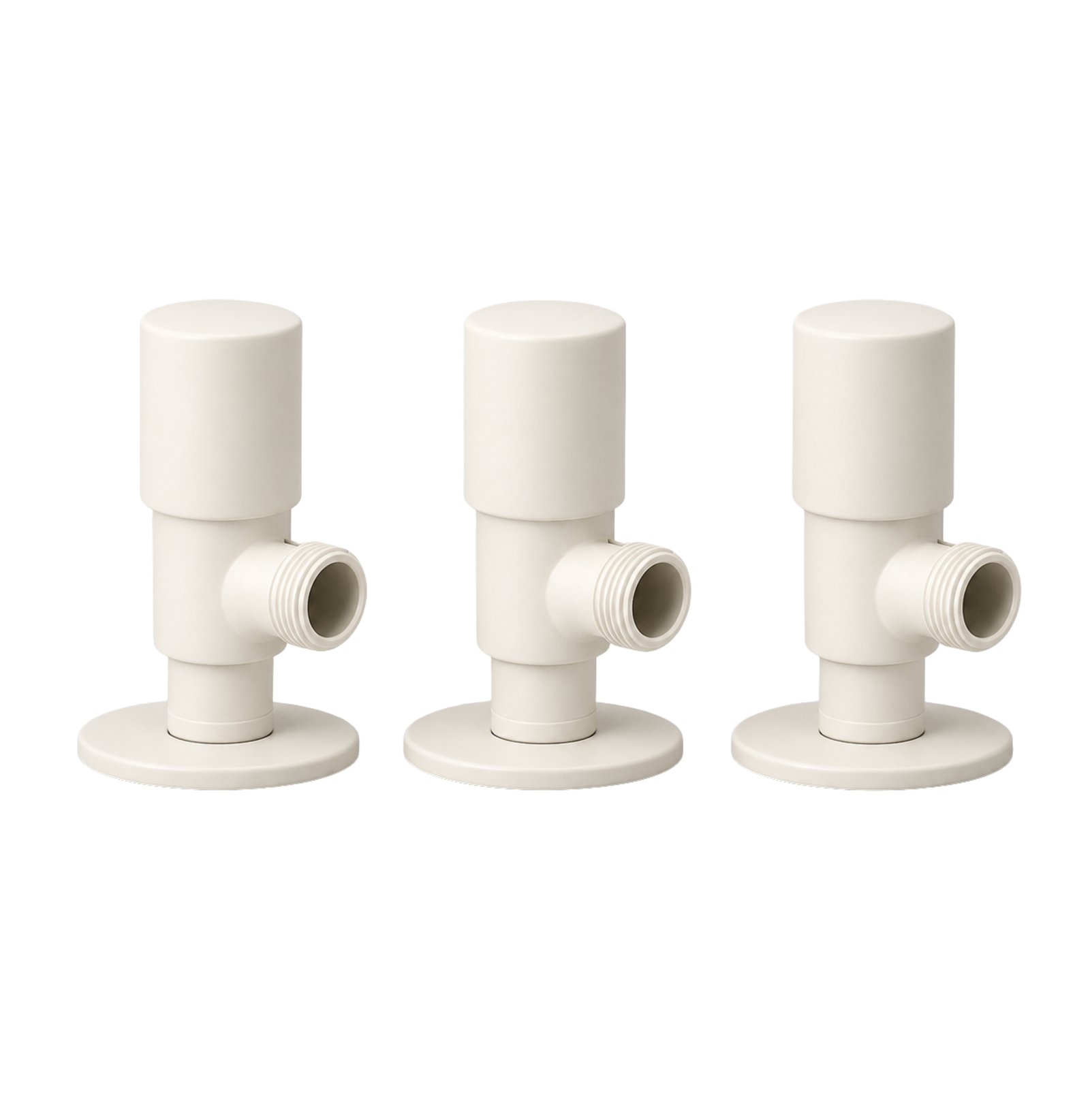 3 Star Pure Complete Bathroom Set 8-Pcs – Off White Finish - Image 5
