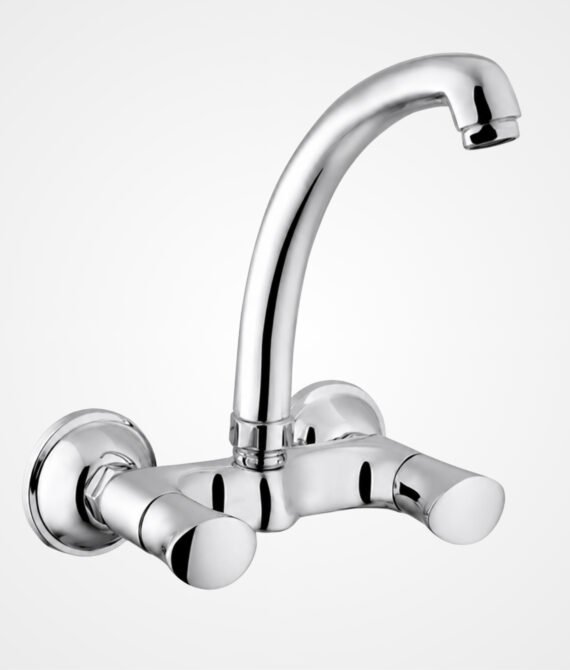 3 Star Sink Mixer Chrome – Quarter Round | SNR-02