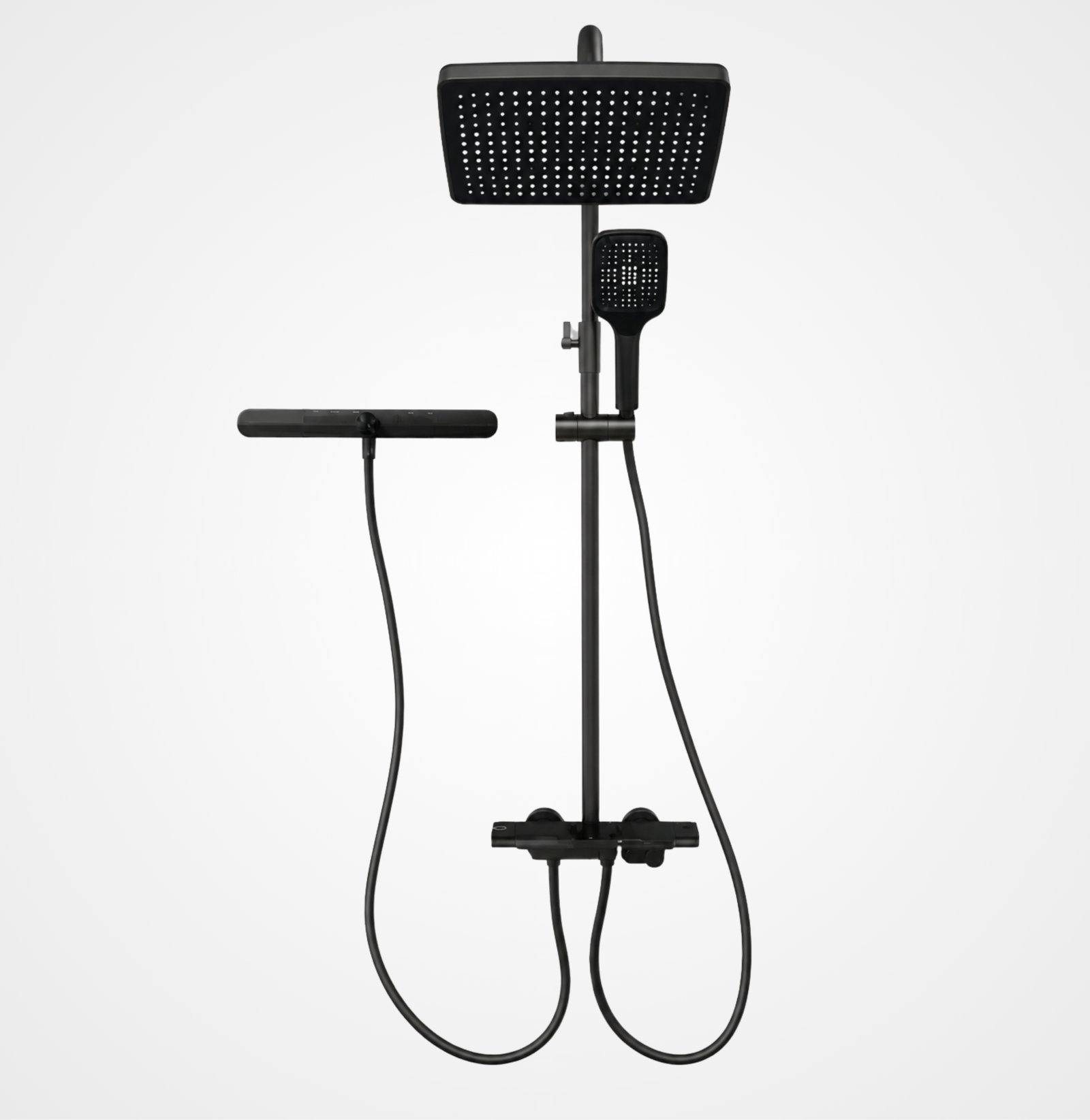 FL Shower Set FL006 – Gun Grey Finish
