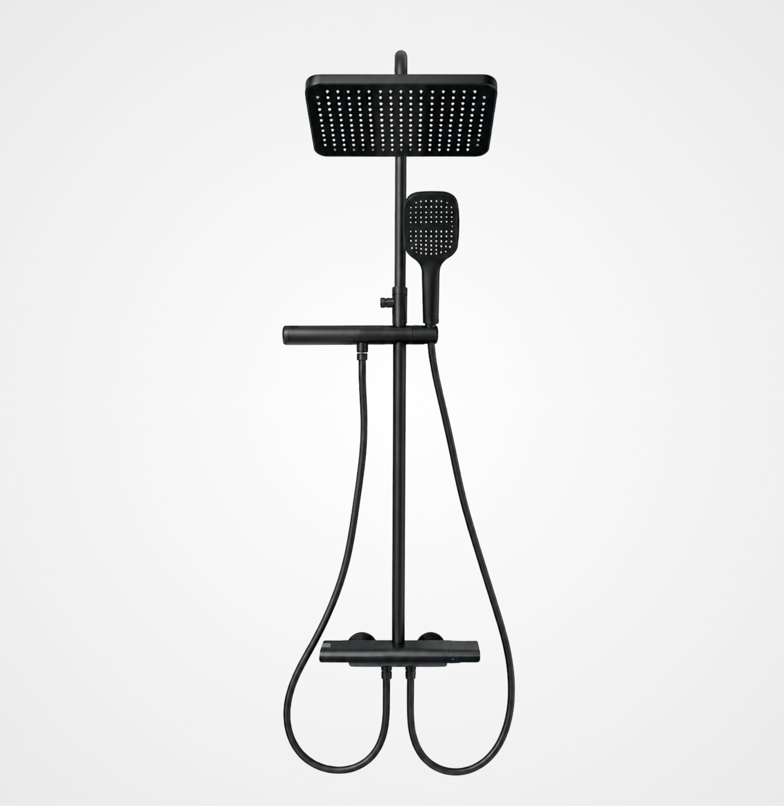 FL Shower Set FL010 – Matte Black Finish