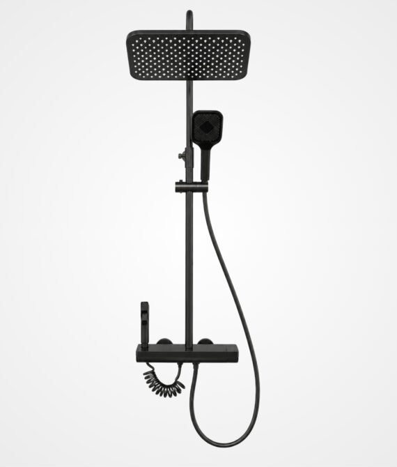 FL Shower Set FL013 – Gun Grey Finish