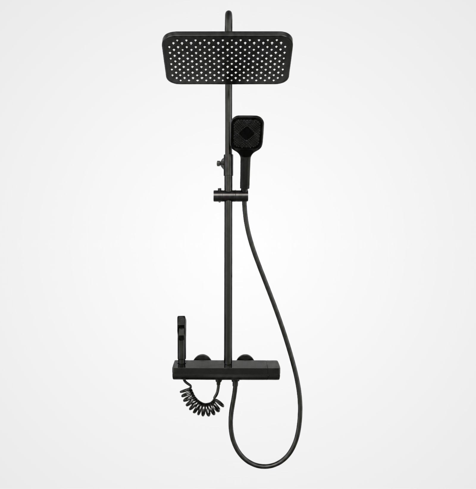 FL Shower Set FL013 – Gun Grey Finish