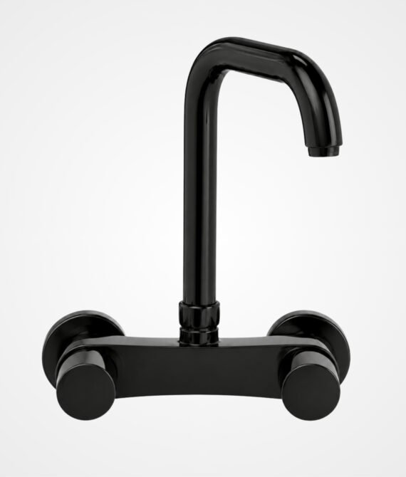3 Star Sink Mixer Black – BLOOM Quarter Round | SBM-01