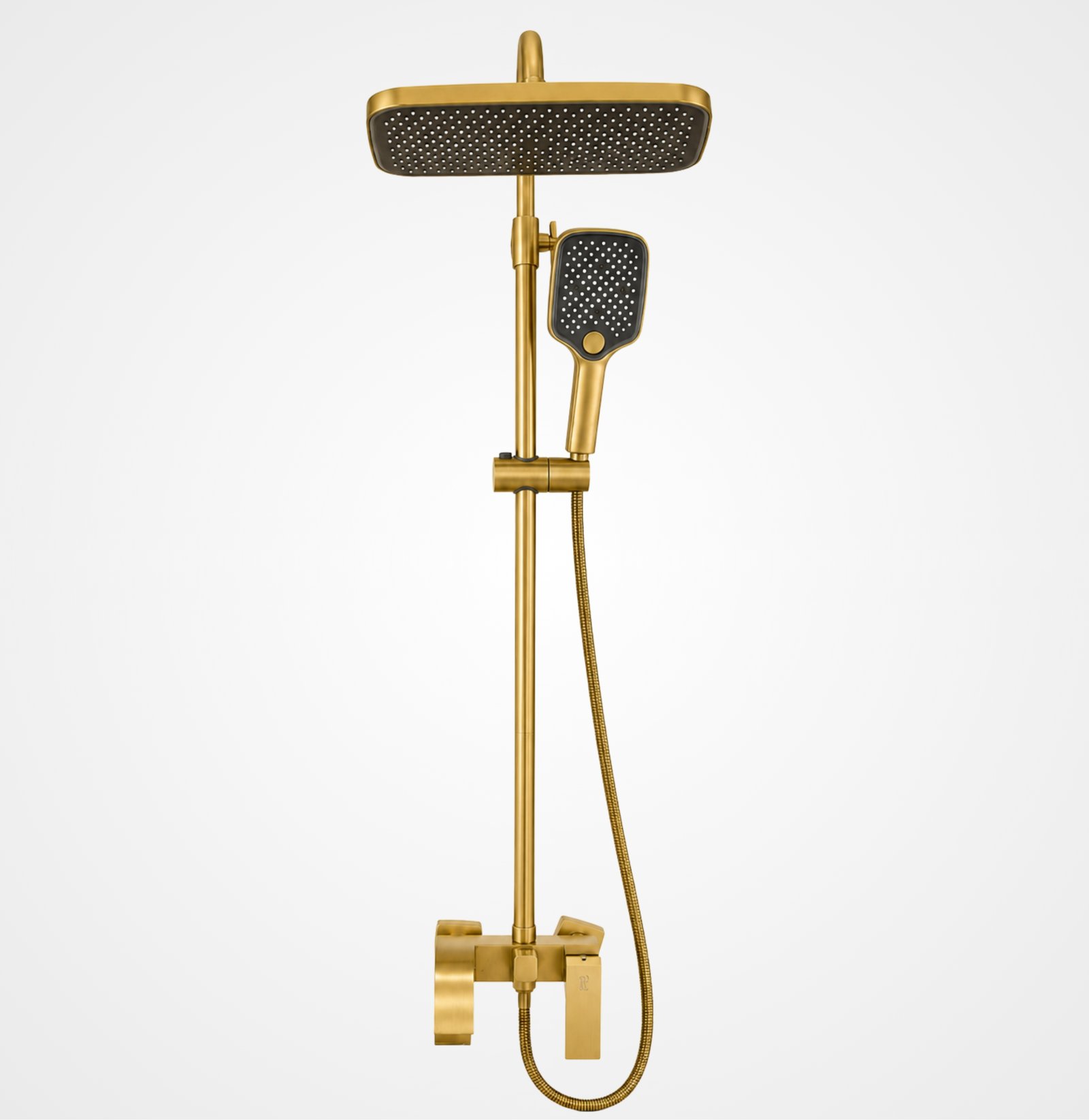 FL Shower Set 0023 FL – Gold Finish - Image 2