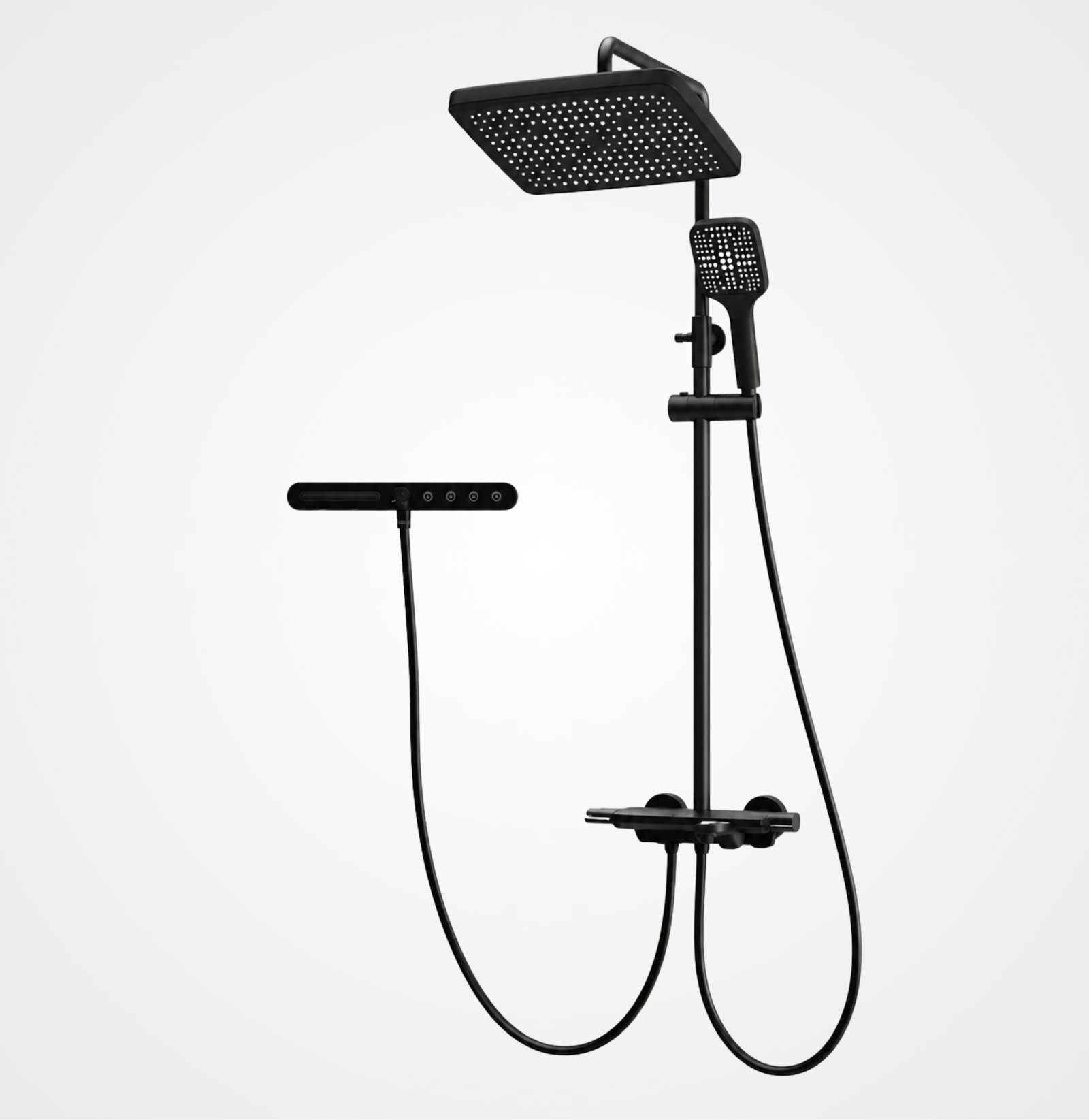 FL Shower Set FL006 – Matte Black Finish - Image 2