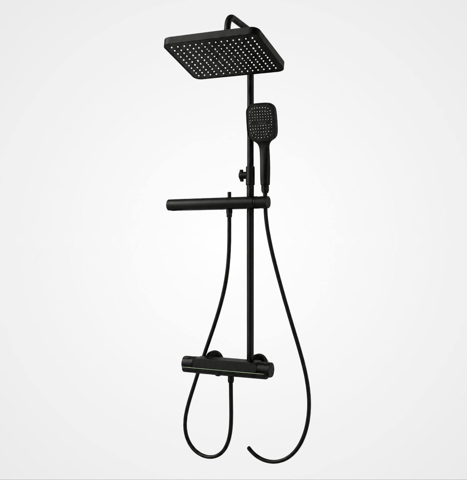FL Shower Set FL010 – Matte Black Finish - Image 2