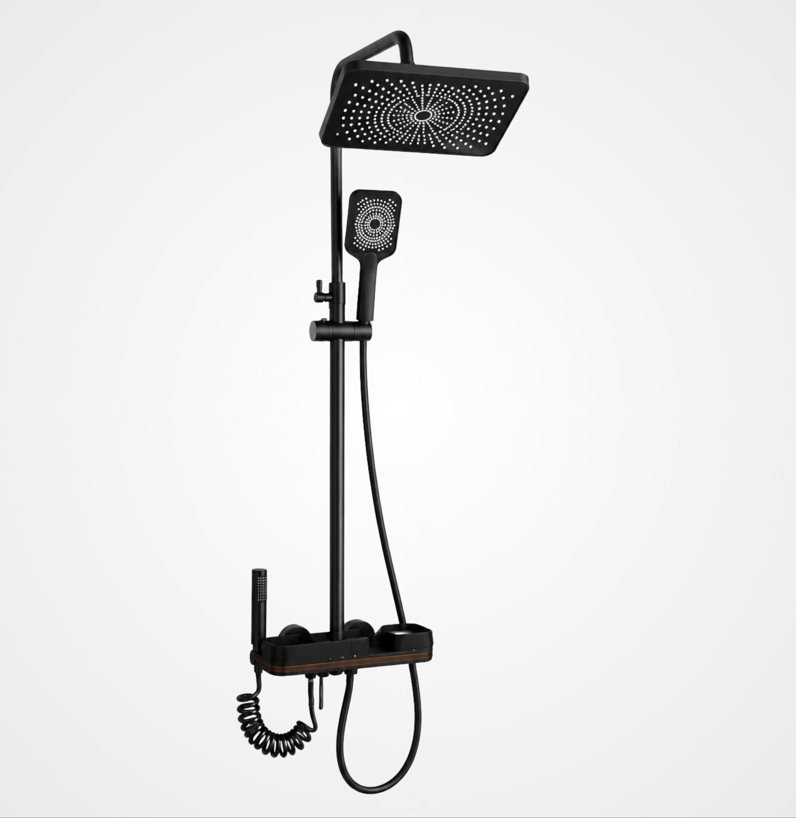 FL Shower Set FL011 – Matte Black Finish - Image 2