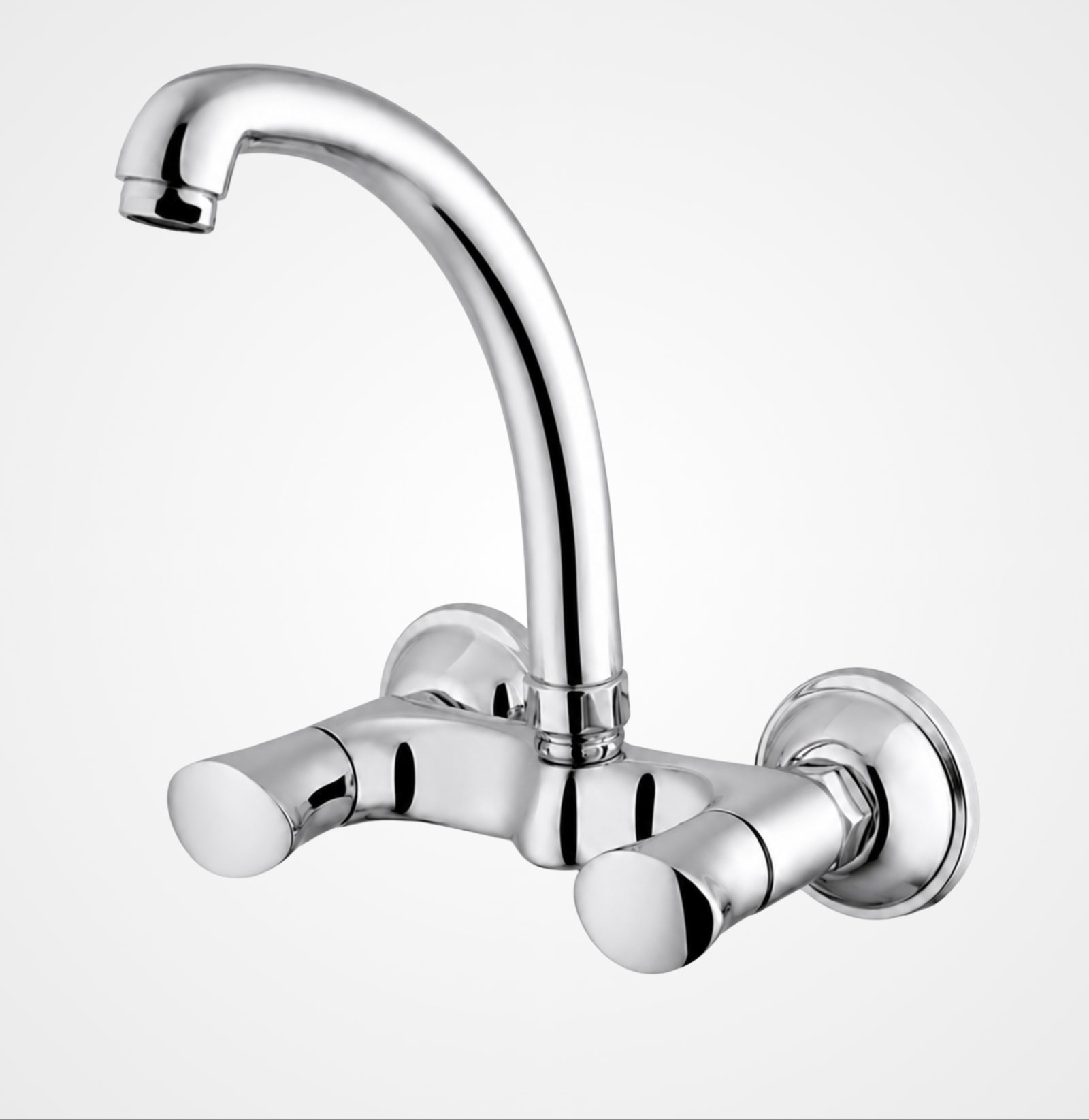 3 Star Sink Mixer Chrome – Quarter Round | SNR-02 - Image 2