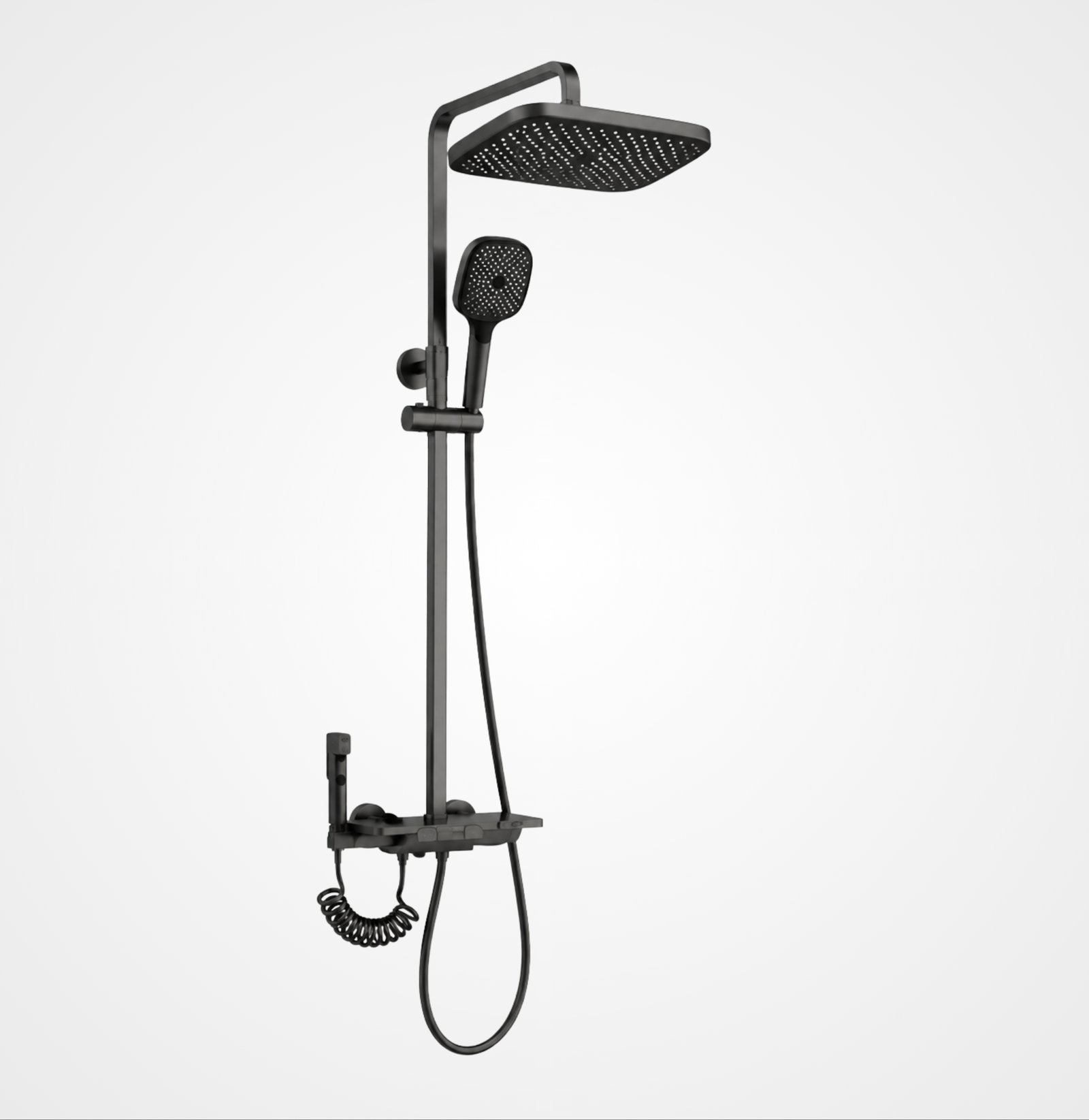 FL Shower Set FL012 – Gun Grey Finish - Image 2