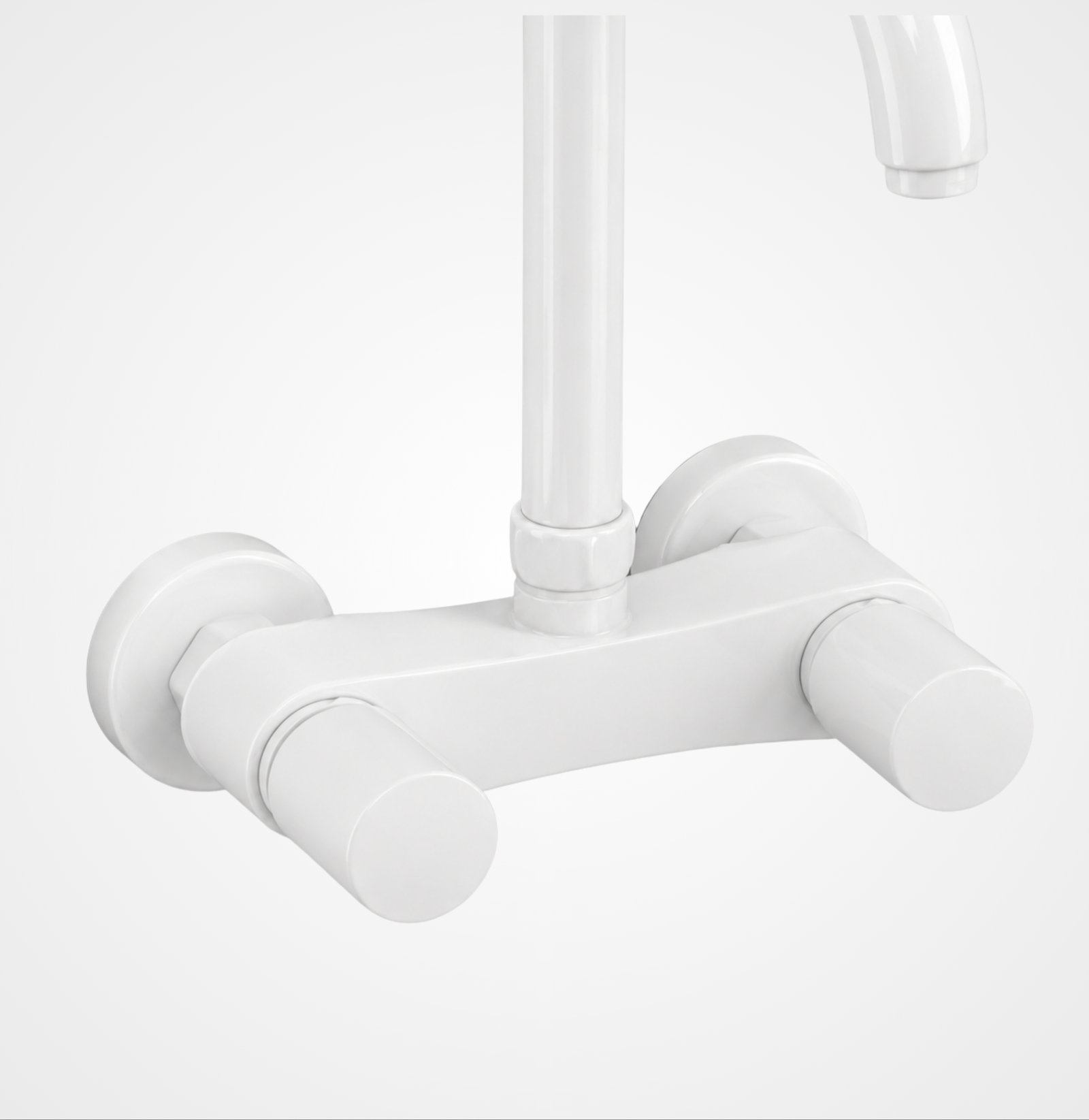 3 Star Sink Mixer White – BLOOM Quarter Round | SBM-01 - Image 2