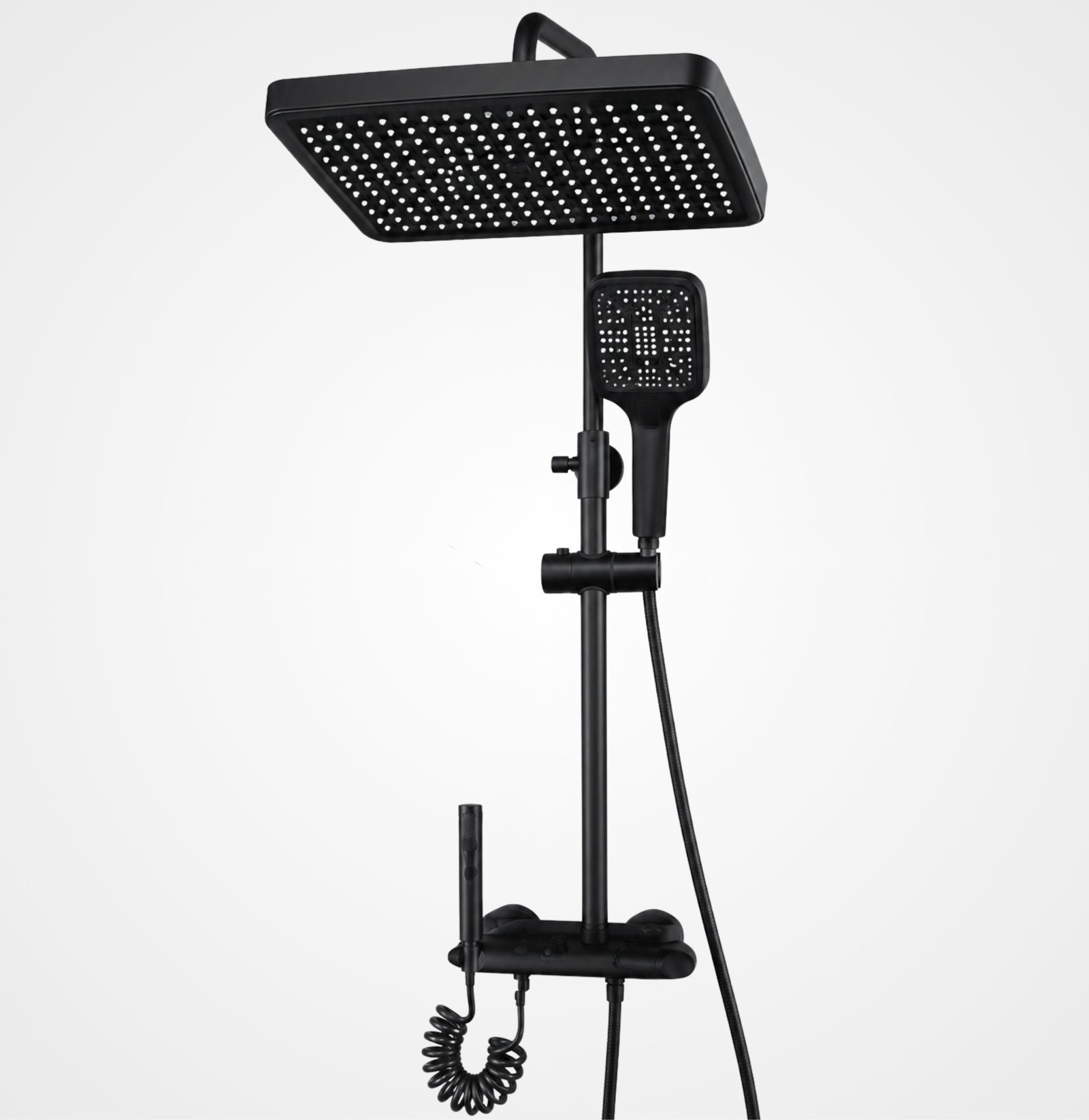 FL Shower Set FL007 – Matte Black Finish - Image 3