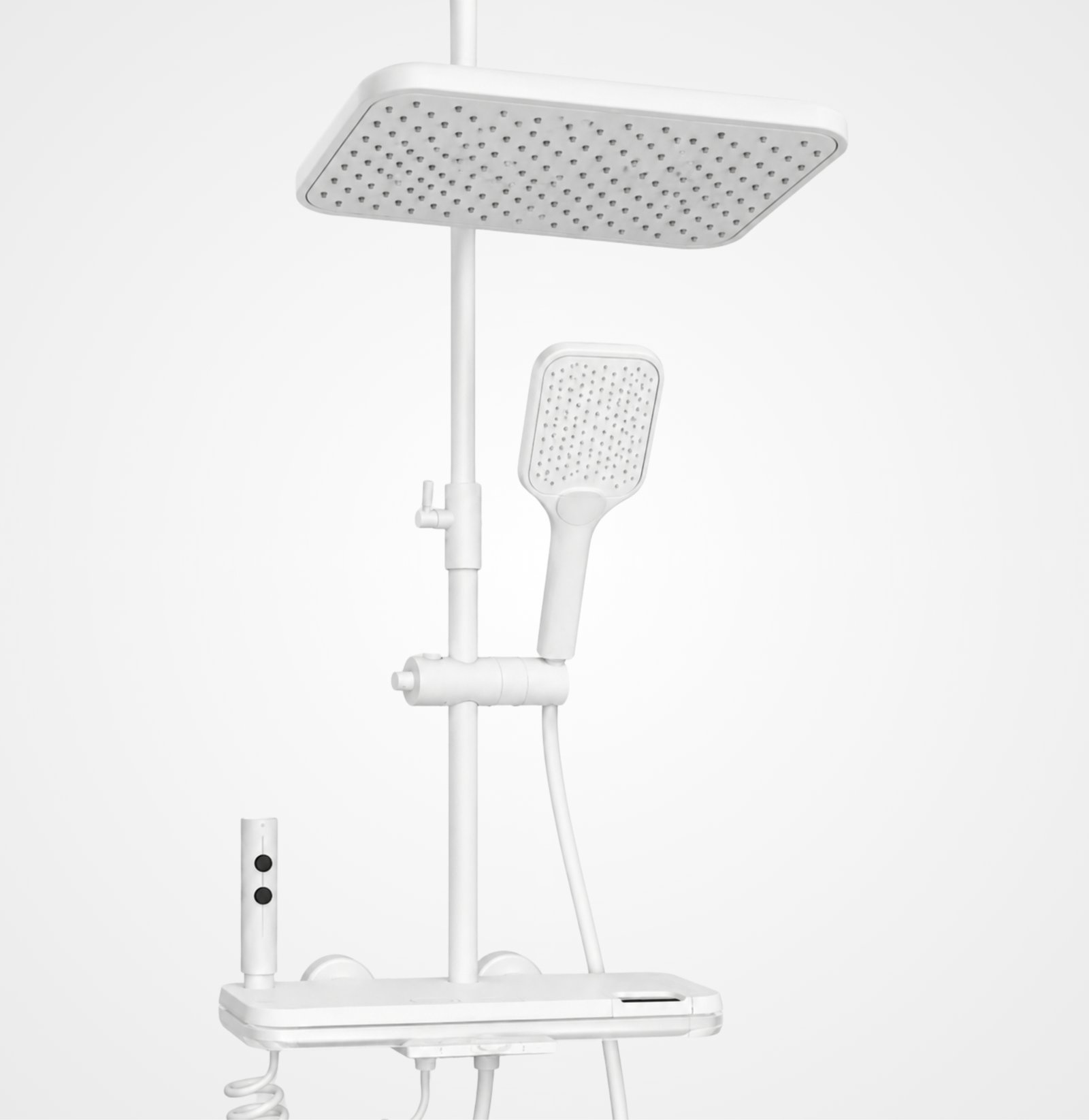 FL Shower Set FL013 – Matte White Finish - Image 3