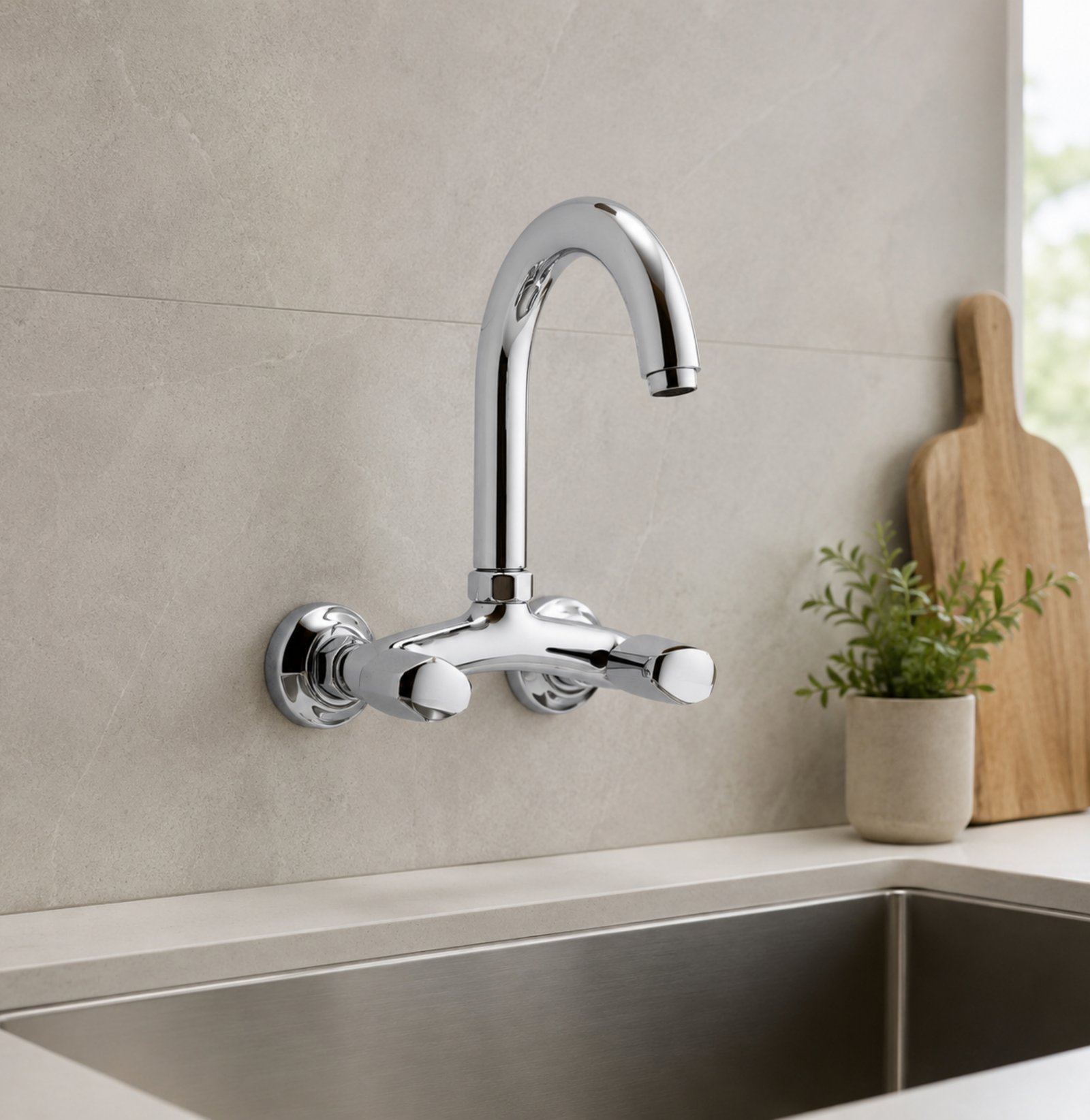 3 Star Sink Mixer Chrome – SHARP | SSP-01 - Image 3