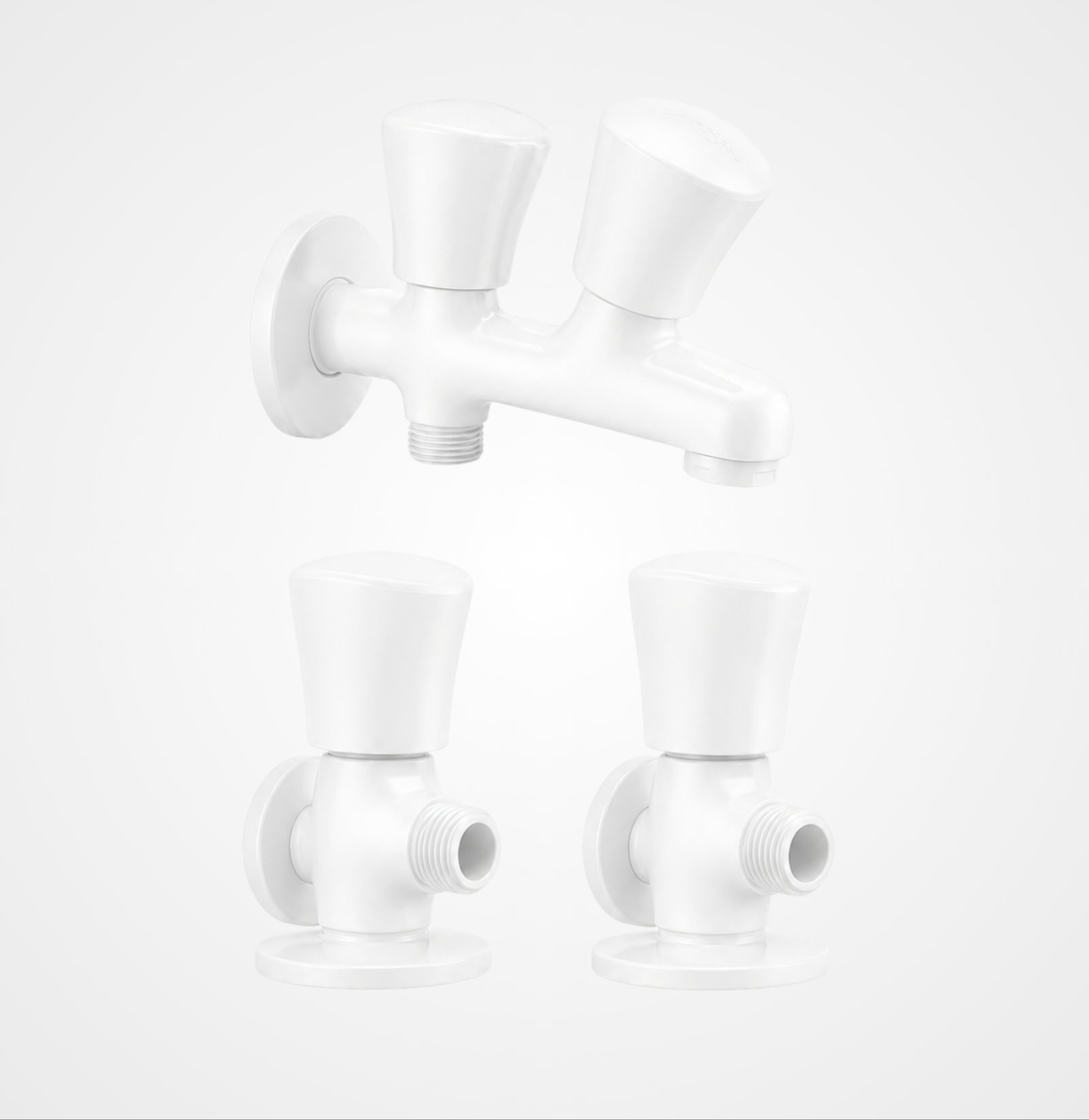 3 Star Econo White Complete Bathroom Set – 8 Pcs - Image 4